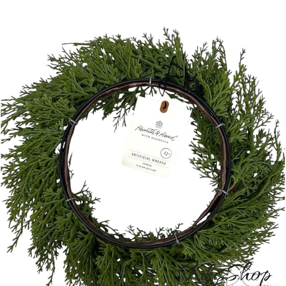 Hearth & Hand Magnolia 12" Faux Cypress Mini Christmas WreathTree - Christmas 20 - Picture 4 of 4